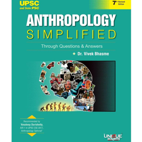 Anthropology Simplified By- Dr. Vivek Bhasme 7th Revised Edition(English Medium)