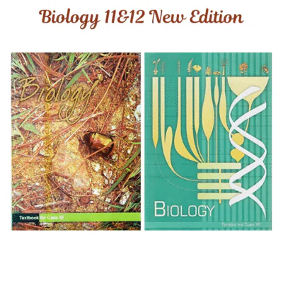 NCERT BIOLOGY TEXT BOOK FOR CLASS 11 AND 12 (SET OF 2 BOOKS)