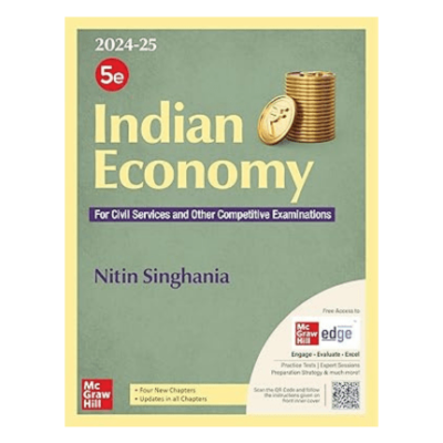 Indian Economy for UPSC (English) by Nitin Singhania 5t | UPSC
