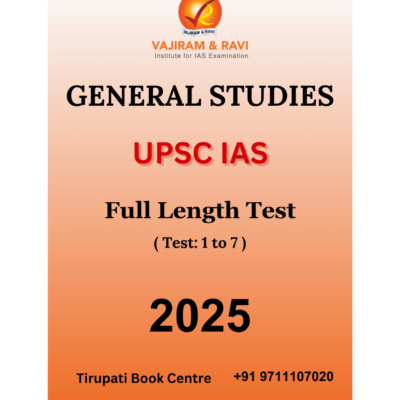 Vajiram & Ravi General Studies Full Length Test Series 1 to 7