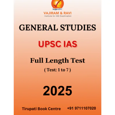 Vajiram & Ravi General Studies Full Length Test Series 1 to 7