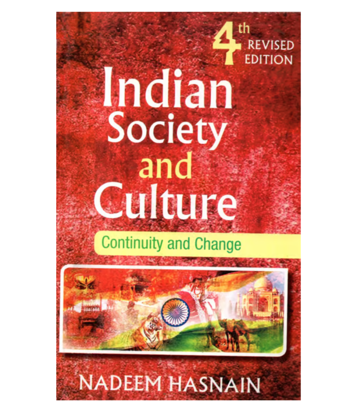 Indian Society And Culture: Continuity and Change By-Nadeem Hasnain(English Medium)