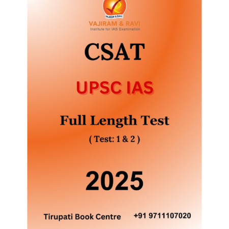 Vajiram & Ravi CSAT Full Length Test Series 1 & 2