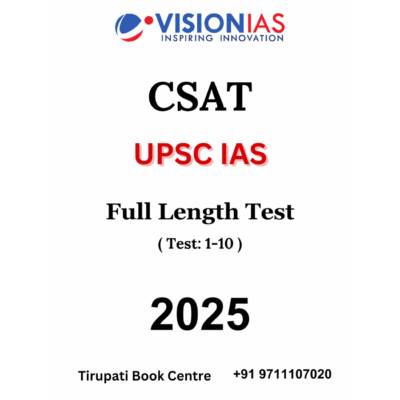 Vision IAS CSAT Full Length Test Series – 1 to 10