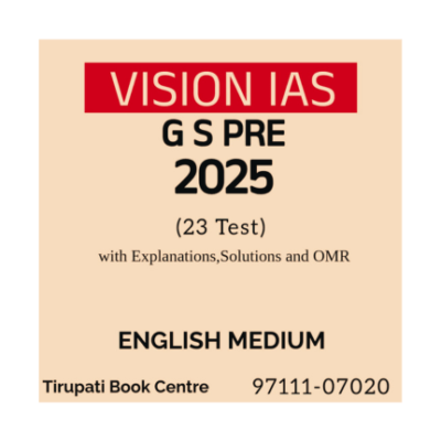 VISION IAS GS PRE 2025 (23 Test) With Explanations, Solutions and OMR