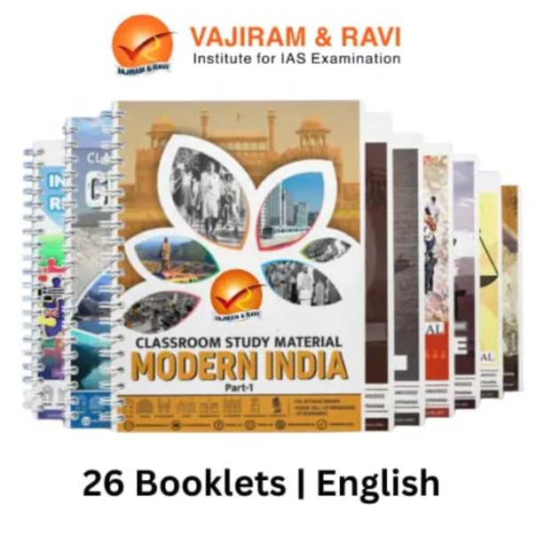 Vajiram IAS Spiral Content Pre Mains Study Material 2024-2025, General Studies