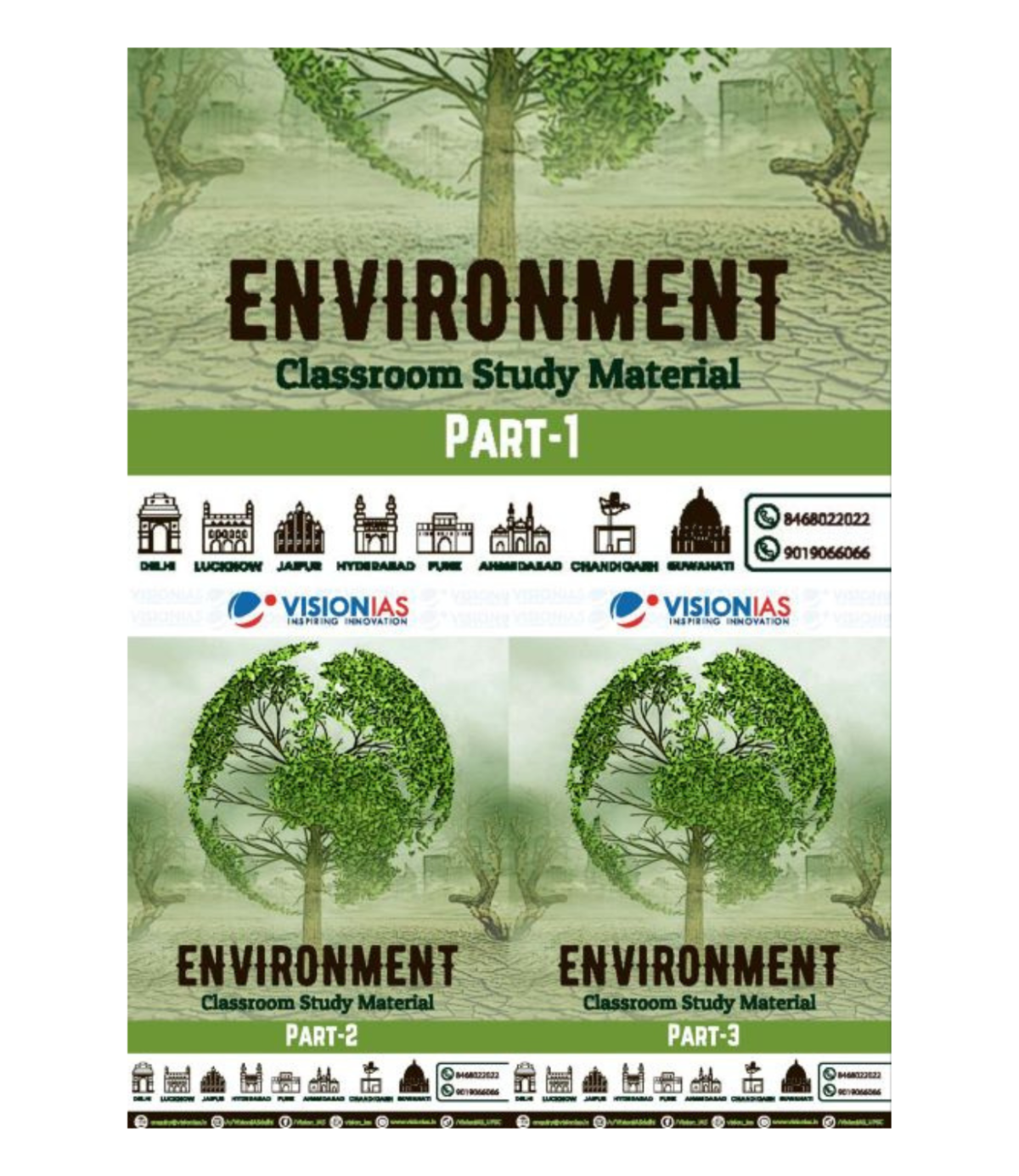 Environment|पर्यावरण Vision IAS Classroom Study Material General Studies (English/Hindi Medium)