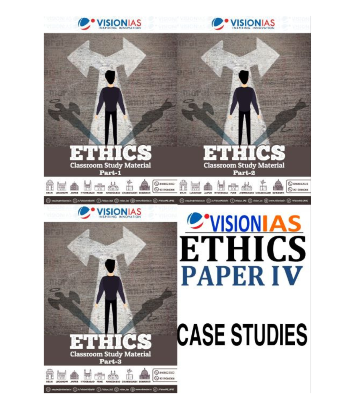 Ethics|नीति शास्त्र Vision IAS Classroom Study Material General Studies 4 Booklet(English/Hindi Medium)