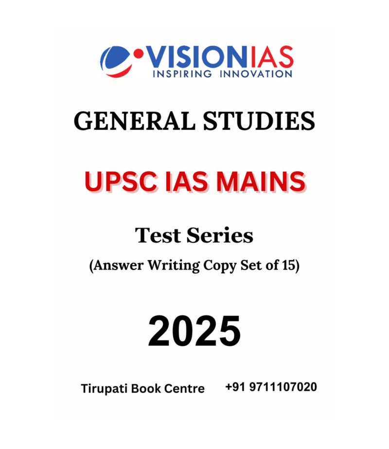 Vision IAS General Stud Photocopy UPSC Mains 2025 Test Series