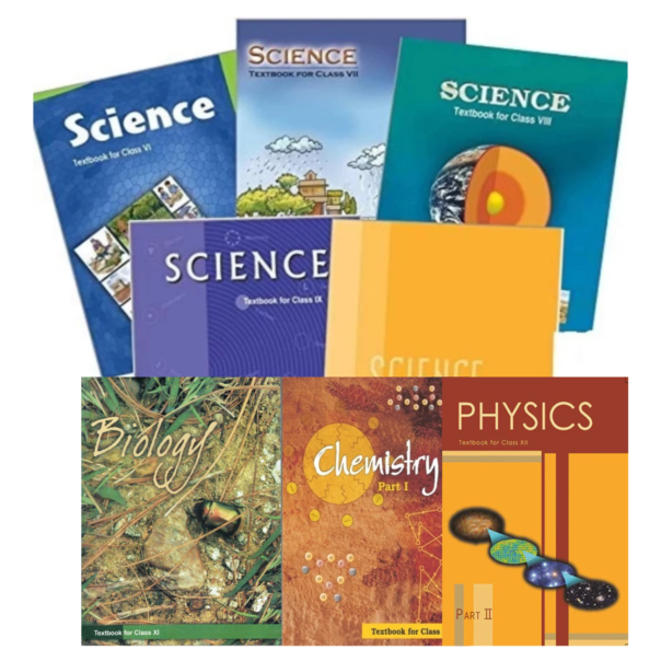 NCERT , SCIENCE CLASS – 6 TO 12, BOOK SET FOR UPSC
