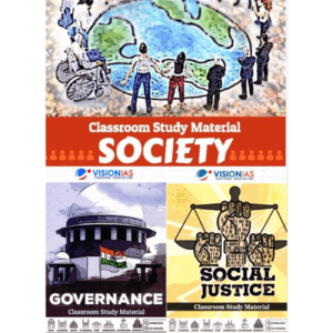 Society & Social Justice & Governance Vision IAS Classroom Study Material General Studies 4 Booklet(English/Hindi Medium)