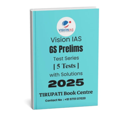 Vision IAS ( GS Prelims ) [ Test Series - 5 Tests ] With Solutions | B&W