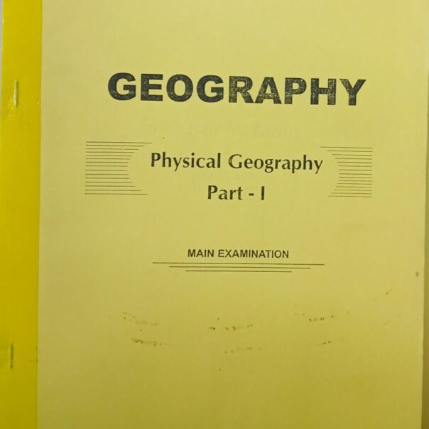 IAS UPSC (MAINS) Geography Human Geographical UPSC