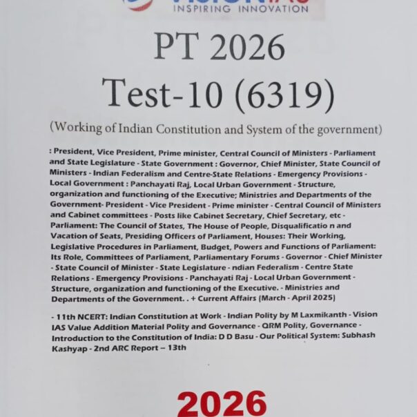 VISION IASPT Test 10 2026