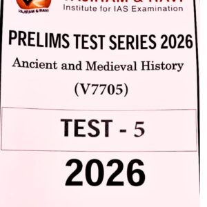 VAJIRAM AND RAVI Ancient and Medieval History2026