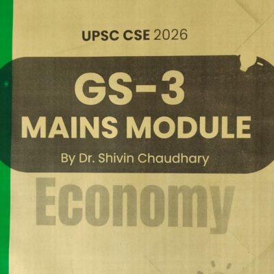 Sarrthi IAS GS-3 Mains Module Economy