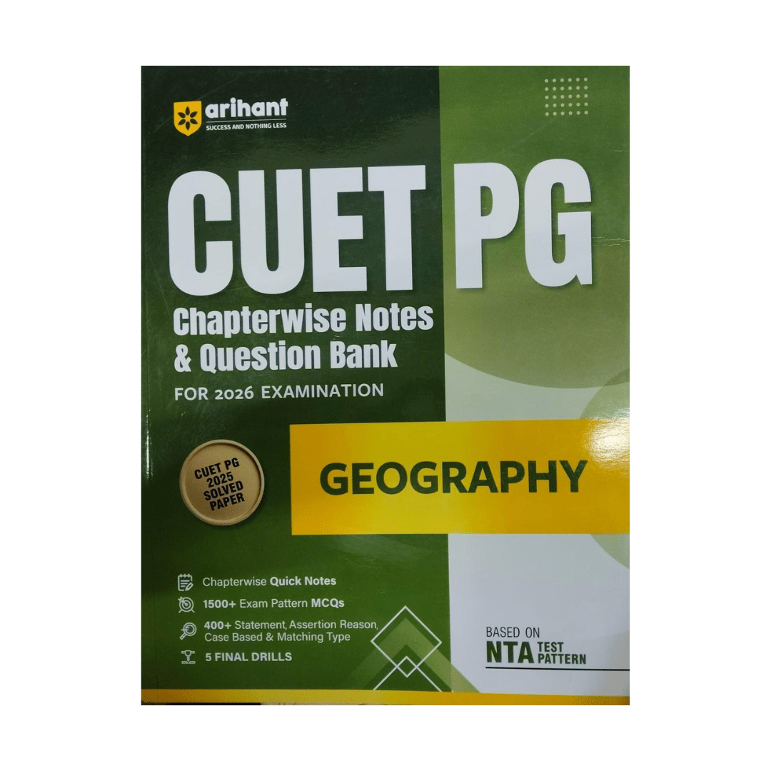 CUET PG Chapterwise Notes & Question Bank Geography