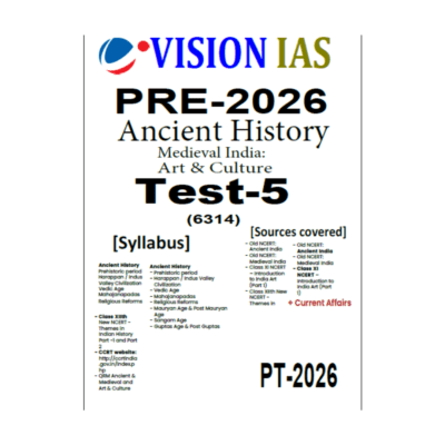 VISION IAS, Ancient History Medieval India VISION IAS