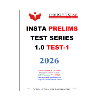 INSIGHTS IAS Test Series 2026 Test -1