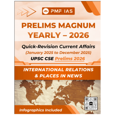 Prelims Magnum Yearly 2026 – International Relations & Places in News