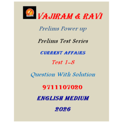Vajiram & Ravi PowerUp Prelims Test Series 2026