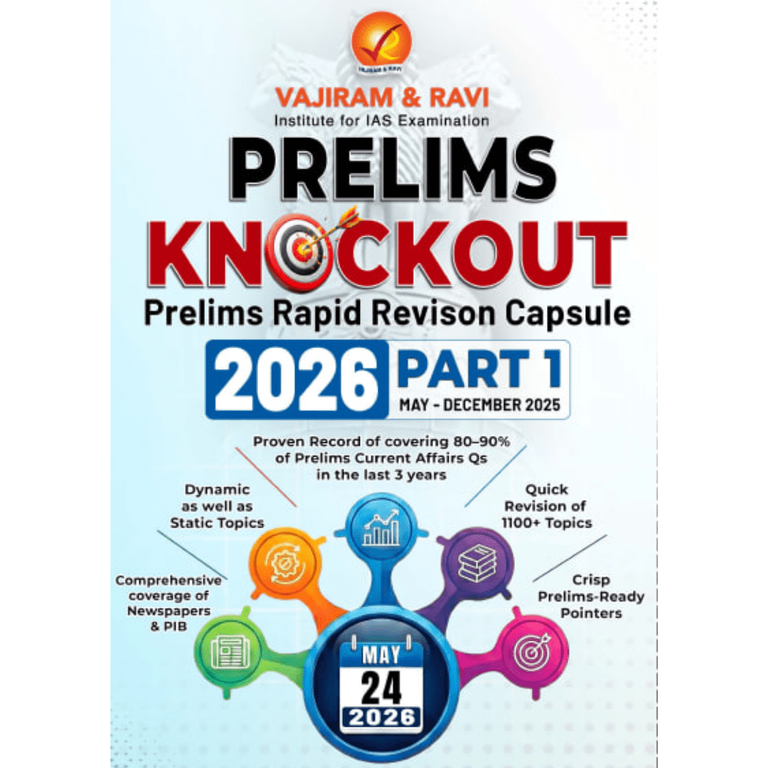 Vajiram & Ravi Prelims Knockout 2026 (Part 1)