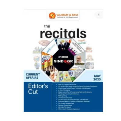 The Recitals May 2025 Current Affairs Magazine