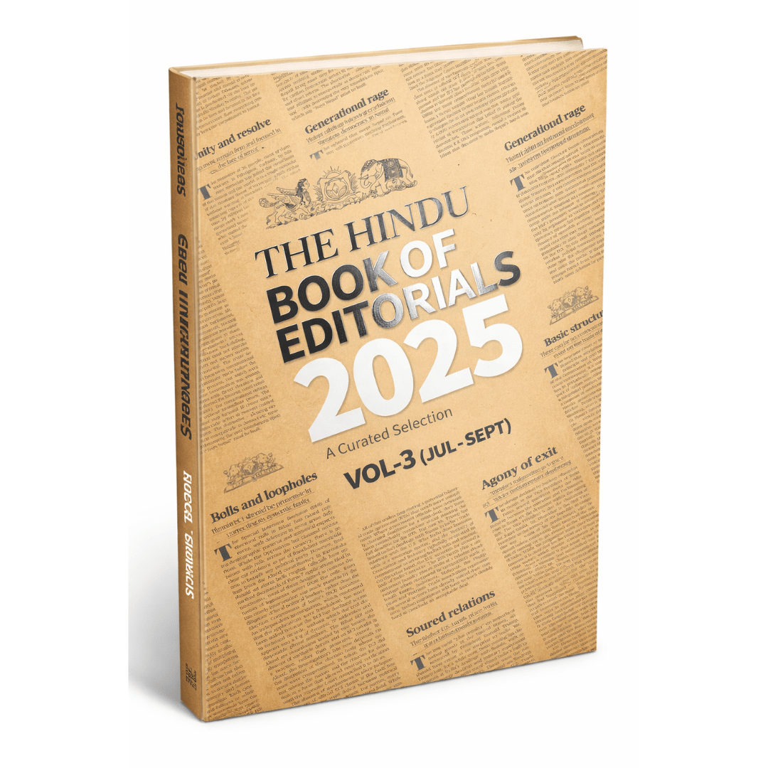 The Hindu Book of Editorials 2025 – Vol. 3 (Jul–Sep)