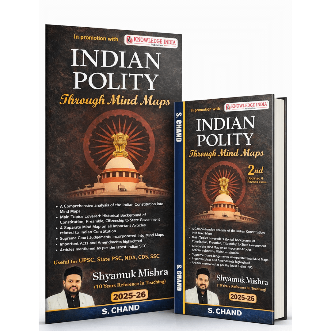 Indian Polity Through Mind Maps (2nd Edition 2025-26) by Shyamku Mishra