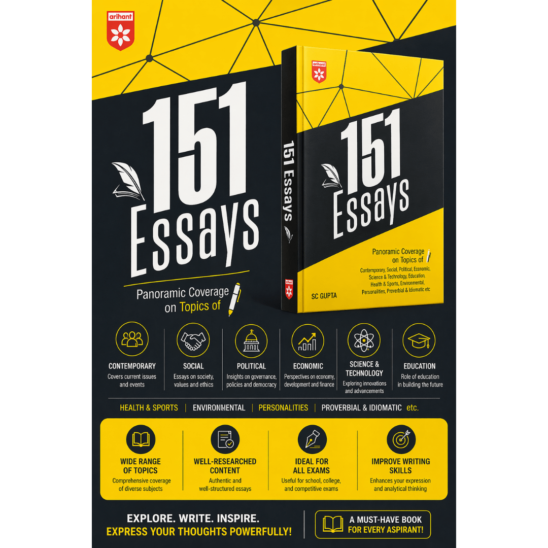 151 Essays – Panoramic Coverage on Topics of National & International Importance