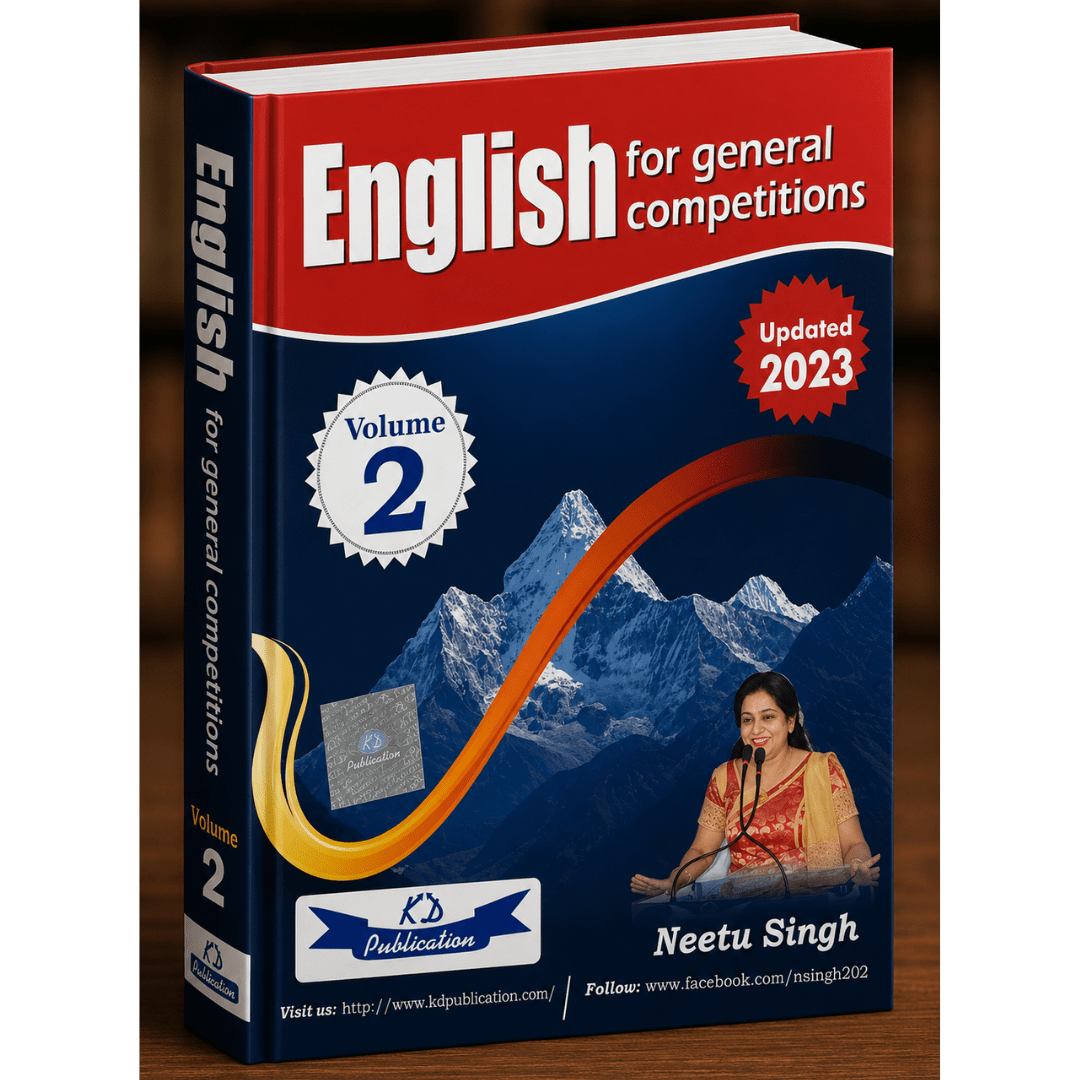 English for General Competitions Vol.-2 (English) Updated 2023 Edition