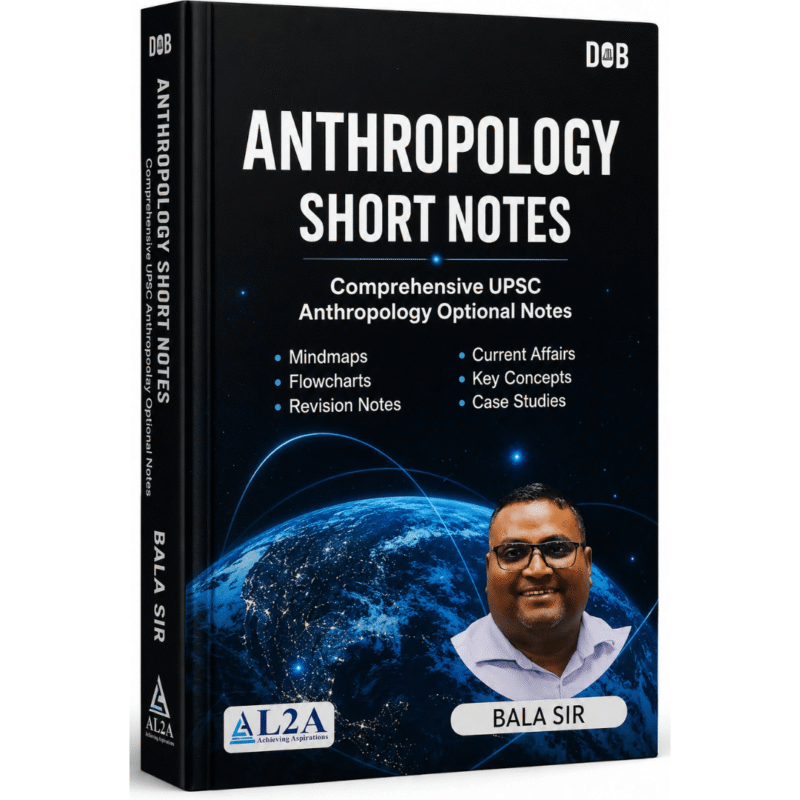 Short for UPSC Optional Guide Bala Sir Anthropology Notes
