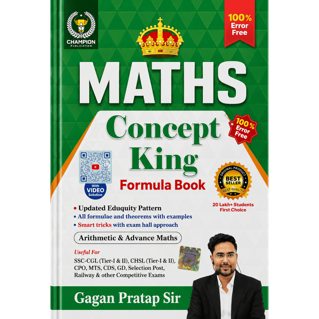 Maths Concept King Formula Book 5th Edition