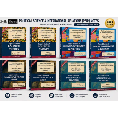 PSIR Complete Notes Series (Set of 8 Booklets) 2026