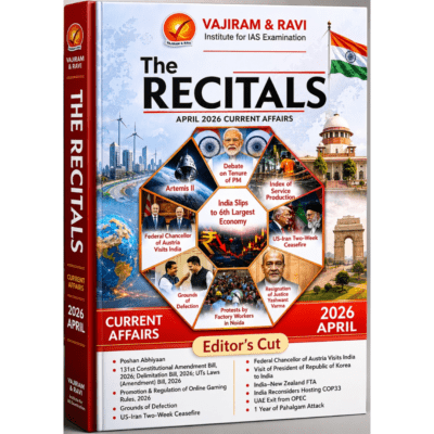 Vajiram & Ravi The Recitals April 2026 Current Affairs – Editor’s Cut