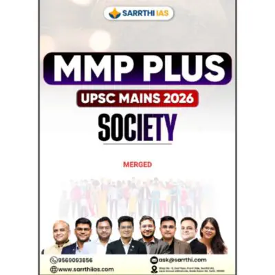 Sarrthi IAS MMP Plus SOCIETY Online Course for UPSC Mains 2026