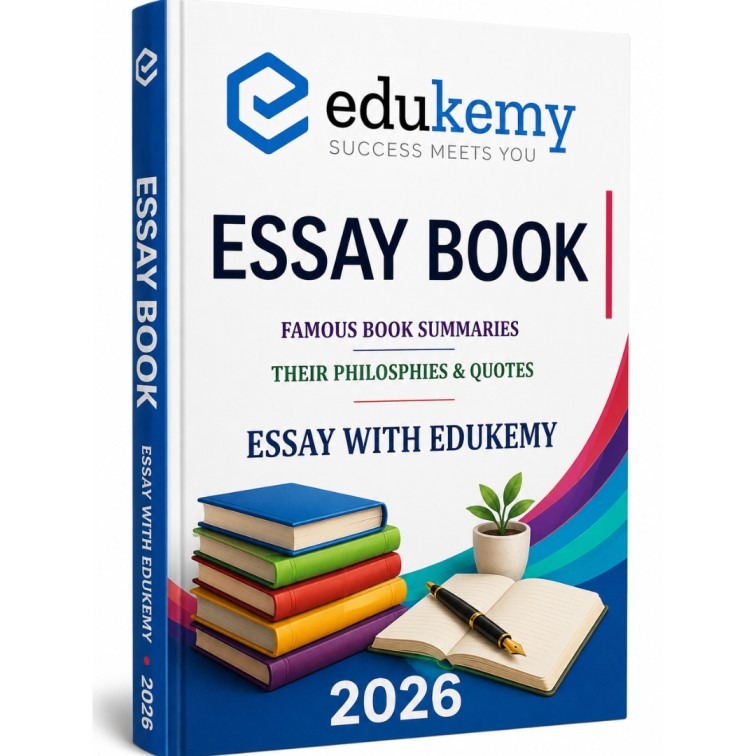 Edukemy Essay Book 2026 Edition – Famous Book Summaries, Philosophies & Quotes for UPSC Civil Services Mains Examination