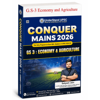Conquer Mains 2026 (GS-3 Economy and Agriculture)