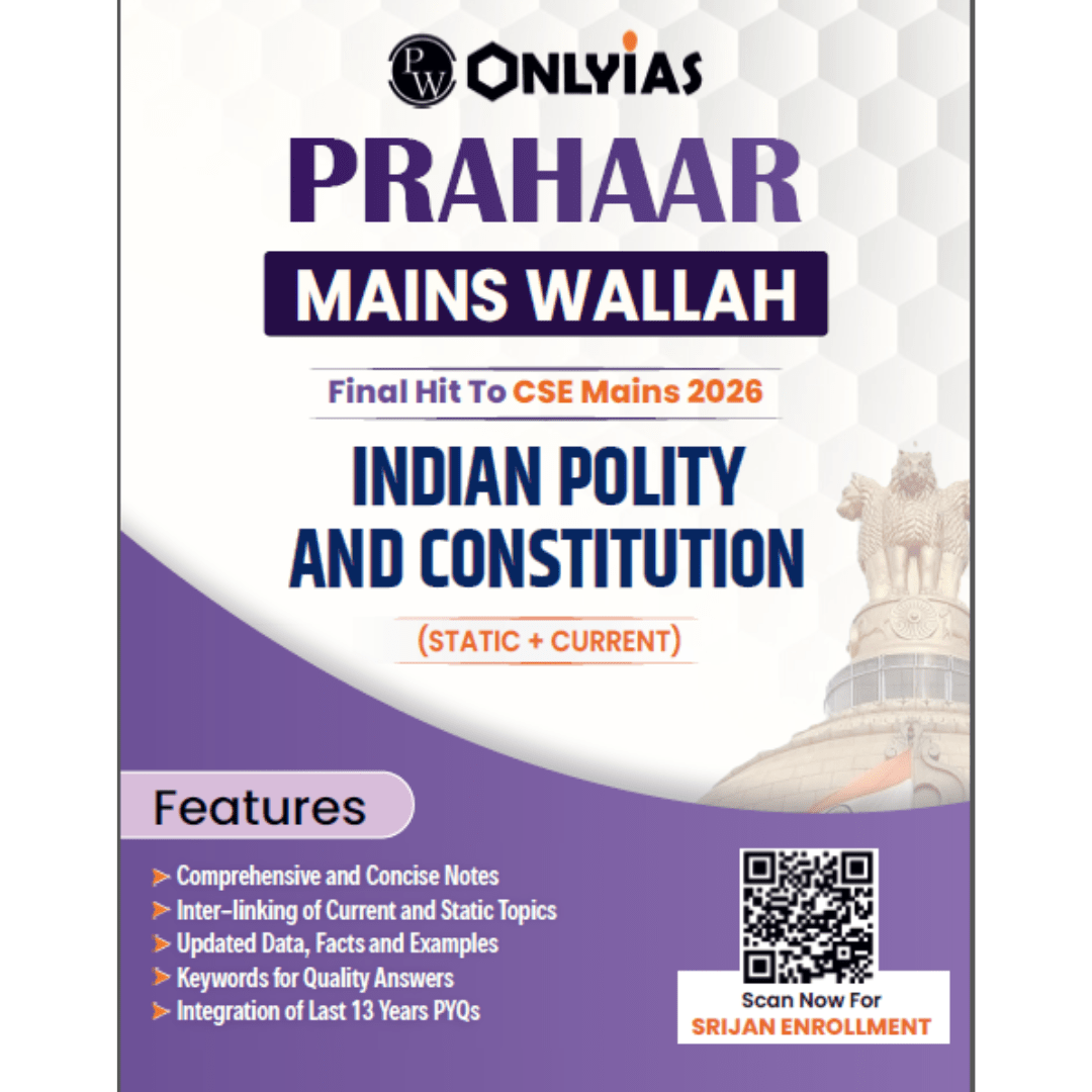 PW OnlyIAS Prahaar Mains Wallah: Indian Polity and Constitution (Static + Current) – Final Hit to CSE Mains 2026