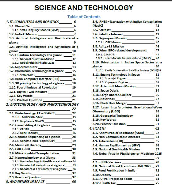 Science & Technology Mains 365 2026 – Vision IAS Classroom Study Material for UPSC Civil Services Mains Examination - Image 3