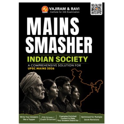 UPSC Mains Smasher Indian Society 2026 | Comprehensive Answer Writing Guide for UPSC GS Paper 1 PHOTOCOPY