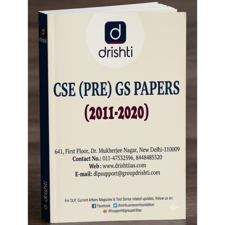 Drishti (Pre) Gs Papaer (2011-2020) photocopy