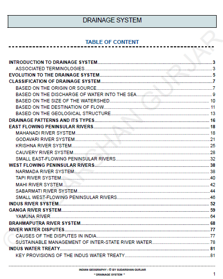 Unacademy Indian Geography Complete Notes for Prelims & Mains (2026 Edition) by Sudarshan Gurjar (photocopy) - Image 3