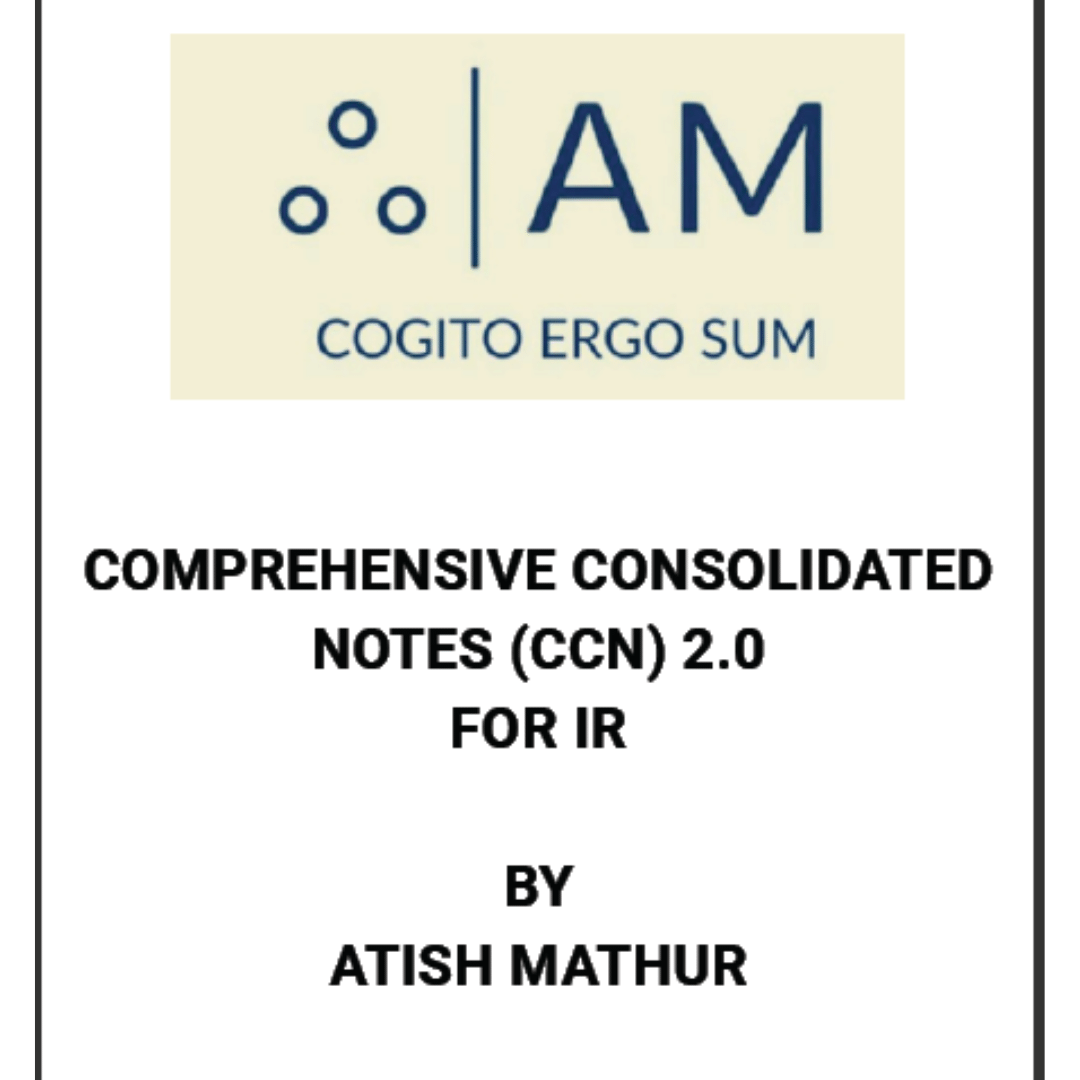 atish mathur ir notes ccn 2.0